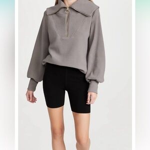 VARLEY Vine Pullover in Deep Charcoal